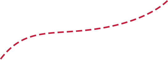 Dashed line red
