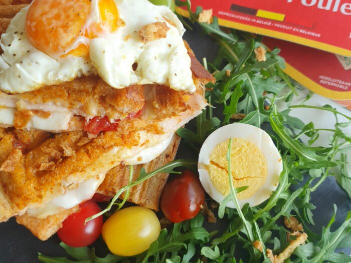 Croque Poulet by @kjell.jansen