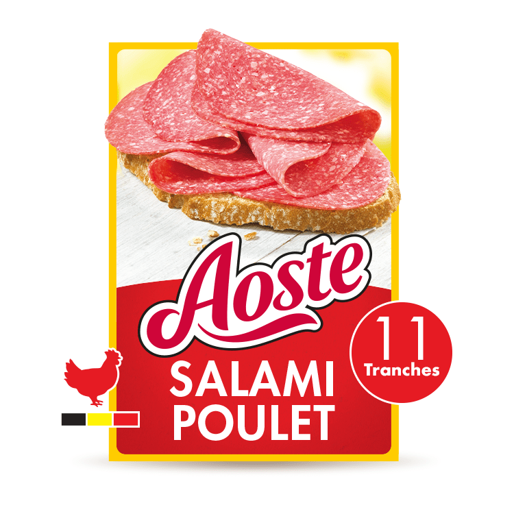 Authentique Salami au Poulet Aoste